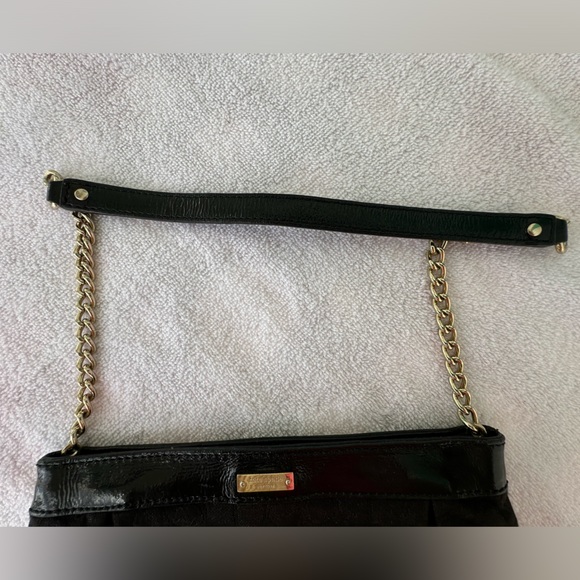 Kate Spade New York Black Chain Baguette Shoulder Bag - Picture 8 of 10